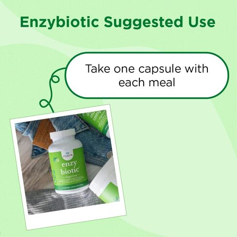 إنزيمات هضمية إنزيبيوتيك من nbpure مع مزيج مكملات البروبيوتيك والبريبايوتكس، 60 قطعة in Kuwait