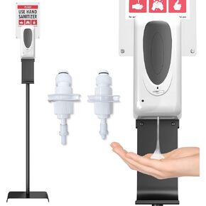 iTouchless Sensor Sanitizer Dispenser with Wall Mount, 1000 ml Capacity, Accommodates Gel, Liquid, Alcohol, Touchless and Automatic for Lobbies, Stores, Schools, Healthcare in Saudi Arabia