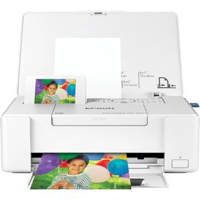 Epson PictureMate PM-400 Wireless Compact Color Photo Printer, white in Kuwait