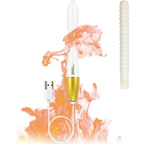 xinXbabe USB Auto Heating Rod Heating and Diatomite Water-Absorption Stick 【Quick Heating/Auto Temperature Regulation 2-Piece Set