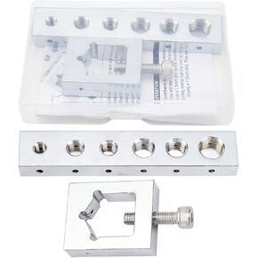 Nut Bolt Drill Jig, Safety Wire Lockwire Nut and Bolt Drill Jig, Safety Wire Nut and Bolt Jig Kit, VS559 Metal High Hardness Precise Safety Wire Drill Guide Set in Saudi Arabia