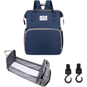 Diaper Bag Backpack Multifunction Baby Bag Waterproof Large Travel Back Pack with Changing Station and USB Charging Port for Moms Dads Baby Registry Search Newborn Baby essential Gifts in Kuwait