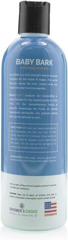 شامبو بارك تو بيسكس للكلاب الصغيرة، 16 أونصة - مكونات مشتقة طبيعيًا، مُصمم للجراء، درجة العناية الاحترافية، لطيف على البشرة الجافة أو الحساسة، صنع في الولايات المتحدة الأمريكية in Kuwait