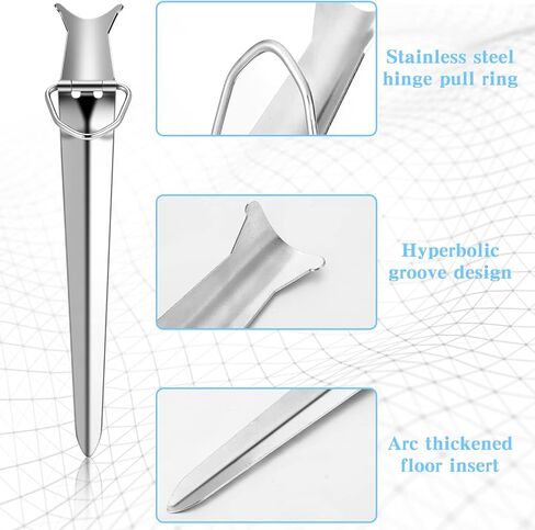 6 Pcs Fishing Rod Holders Stainless Steel Ground Support Fishing Pole Stand Fish Pole Folding Holders Bracket Stake Rod Rack for Bank Beach in Kuwait