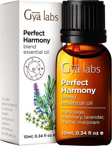 Gya Labs Perfect Harmony Essential Oil Blend (0.34 fl oz) - Soothing & Sweet in Saudi Arabia