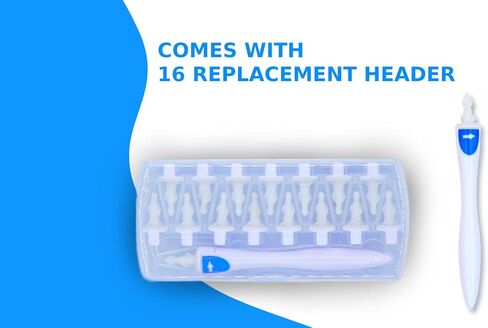 مزيل شمع الأذن السيليكون من جو إيليت | منظف ​​الستانلس ستيل | أداة إزالة شمع الأذن من كيو جريبس للرجال والنساء | مجموعة إزالة شمع الأذن القابلة لإعادة الاستخدام مع بدائل السيليكون الناعمة | منظف ​​شمع الأذن in Kuwait