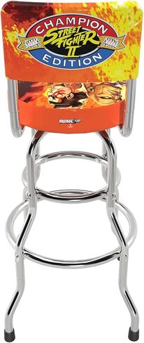 Arcade1Up Street Fighter II Champion Edition مقعد دوار عالي الظهر in Kuwait