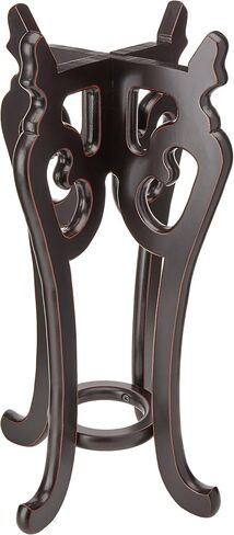 Oriental Furniture 22" Tall Rosewood Fishbowl Stand - Size 9.5" in Saudi Arabia