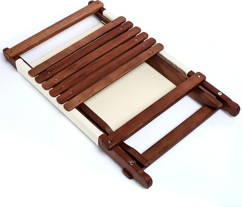 BYER OF MAINE، Pangean Lounger، أخضر، خشب صلب متين مع بوليستر شديد التحمل، سهل الطي والحمل، كرسي شاطئ خشبي، كرسي تخييم، كرسي قابل للطي، كرسي محمول، أثاث Pangean in Saudi Arabia