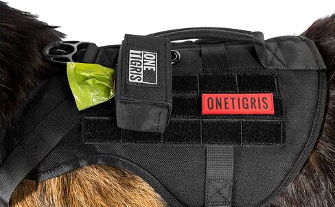 OneTigris Waste Bag Dispenser Mini Pouch Holder for Dog Cat Poop Bag & Baby Diaper Bag (Black) in Saudi Arabia