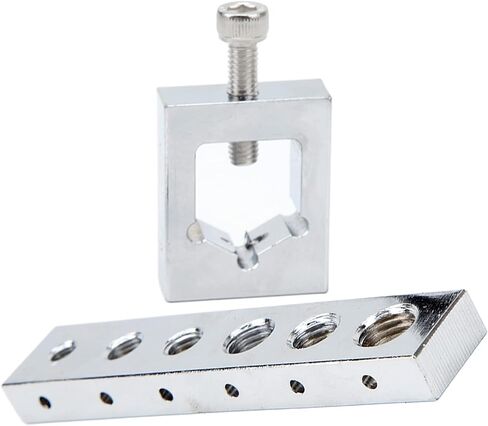 Nut Bolt Drill Jig, Safety Wire Lockwire Nut and Bolt Drill Jig, Safety Wire Nut and Bolt Jig Kit, VS559 Metal High Hardness Precise Safety Wire Drill Guide Set in Saudi Arabia