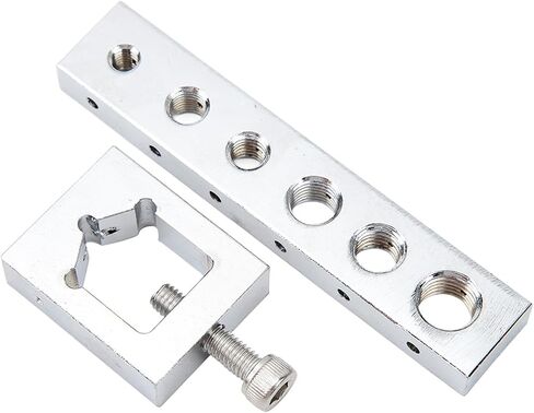 Nut Bolt Drill Jig, Safety Wire Lockwire Nut and Bolt Drill Jig, Safety Wire Nut and Bolt Jig Kit, VS559 Metal High Hardness Precise Safety Wire Drill Guide Set in Saudi Arabia