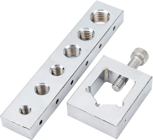Nut Bolt Drill Jig, Safety Wire Lockwire Nut and Bolt Drill Jig, Safety Wire Nut and Bolt Jig Kit, VS559 Metal High Hardness Precise Safety Wire Drill Guide Set in Saudi Arabia