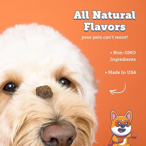 Paw Rangers Joint Chews For Pets 90Ct. - Chondroitin, Glucosamine for dogs and cats: Cat and Dog Vitamins: Hip and Joint support supplement for dogs and cats - Pet Supplies:Cat & Dog Joint supplement in Saudi Arabia