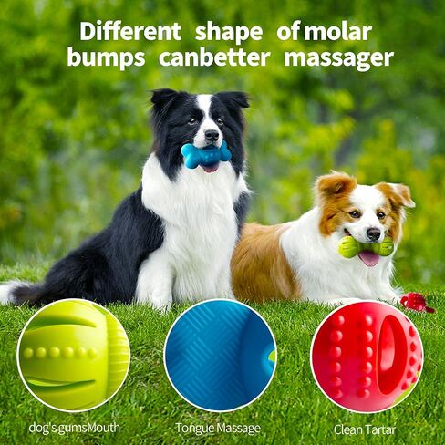 سبوفلي العاب مضغ للكلاب الكبيرة والمتوسطة، العاب للكلاب التي تمضغ بشراسة للسلالات الكبيرة من 3 قطع in Kuwait