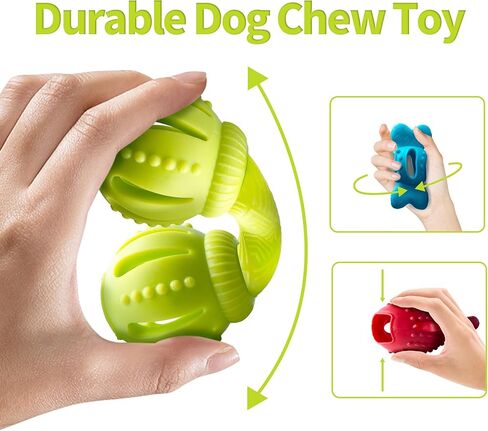 سبوفلي العاب مضغ للكلاب الكبيرة والمتوسطة، العاب للكلاب التي تمضغ بشراسة للسلالات الكبيرة من 3 قطع in Kuwait