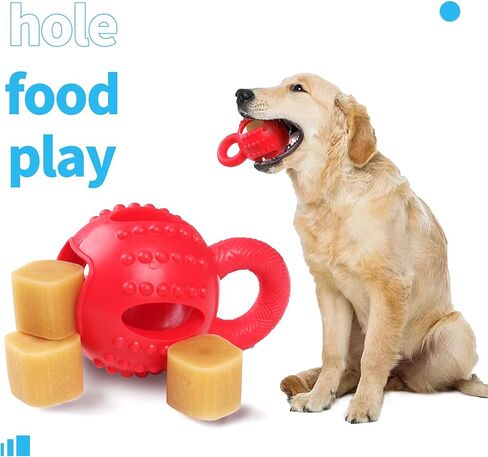 سبوفلي العاب مضغ للكلاب الكبيرة والمتوسطة، العاب للكلاب التي تمضغ بشراسة للسلالات الكبيرة من 3 قطع in Kuwait