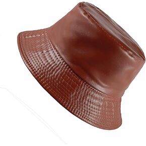 Unisex Black Bucket Hat Waterproof Rain Hat Reversible Shiny Rave Bucket Hat for Concert Festival in Kuwait