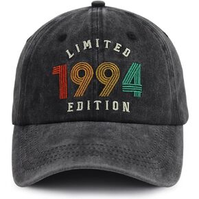 So Happy I'm 30 Today Baseball Cap for Women Men, Adjustable Washed Embroidered Vintage Cotton Hat