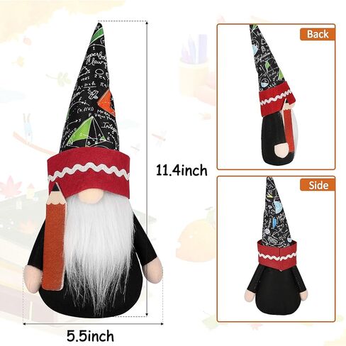 Ameter 2Pcs Graduation Gnomes Plush Graduation Party Decorations 2022 Swedish Tomte Faceless Dwarf Elf Decorations Gnomes Decorations for Home Graduation Ceremony Gift and Class Table Decor in Saudi Arabia