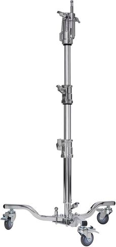 Flashpoint 3.8' Lowboy Steel Stand with Rolling Base and Combo Head in Saudi Arabia