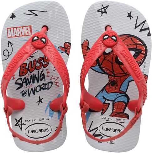 صندل Marvel للفتيات من Havaianas باللون الرمادي الجليدي in Saudi Arabia