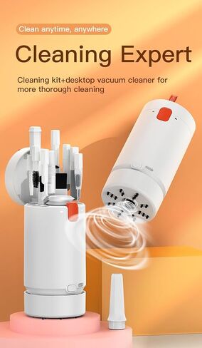 21 in 1 multi-tool kit, keyboard cleaning kit, electronics cleaning kit, laptop screen keyboard cleaning kit with electric brush, with typc charging cable, suitable for mobile phones, tablets, compute in Saudi Arabia