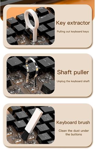 21 in 1 multi-tool kit, keyboard cleaning kit, electronics cleaning kit, laptop screen keyboard cleaning kit with electric brush, with typc charging cable, suitable for mobile phones, tablets, compute in Saudi Arabia