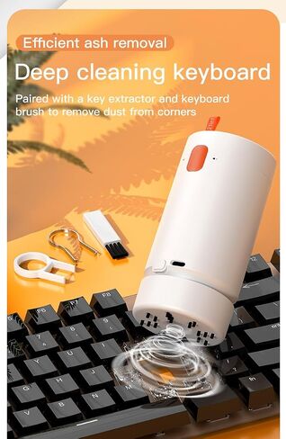 21 in 1 multi-tool kit, keyboard cleaning kit, electronics cleaning kit, laptop screen keyboard cleaning kit with electric brush, with typc charging cable, suitable for mobile phones, tablets, compute in Saudi Arabia