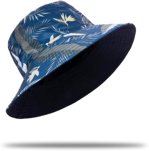 Oversize XXL Bucket Hat Reversible Extra Large Sun Hat Big Head Wide Brim Fishing Hat for Men Women in Saudi Arabia