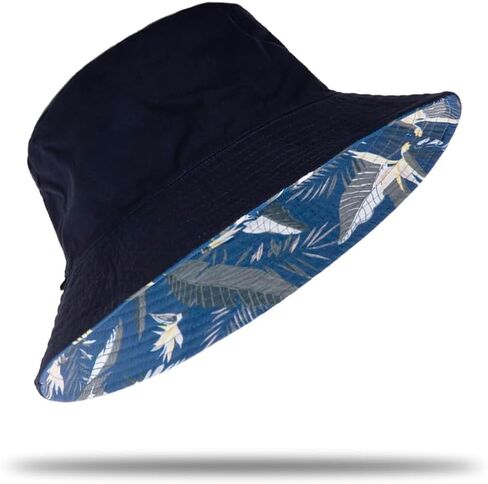 Oversize XXL Bucket Hat Reversible Extra Large Sun Hat Big Head Wide Brim Fishing Hat for Men Women in Saudi Arabia