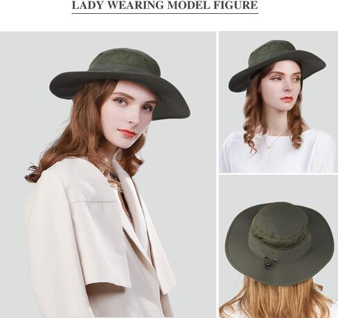 قبعة صيد السمك، قبعة شمسية للحماية من الأشعة فوق البنفسجية، قبعة واسعة الحافة للرجال والنساء، بوني لجولف سفاري بيتش in Kuwait