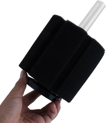 فلتر اسفنجي كيميائي حيوي لحوض السمك من uxcell XINYOU XY-380، 4-1/2 بوصة (عبوة واحدة) in Saudi Arabia
