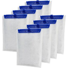 xbbwmrs 8-Pack Large Replacement Filter Cartridges Compatible with Tetra Whisper Bio-Bag Filters Large Aquarium Filter Cartridges for Whisper 20i/40i IQ20/30/45/60 PF20/30/40/60 Power Filters in Kuwait