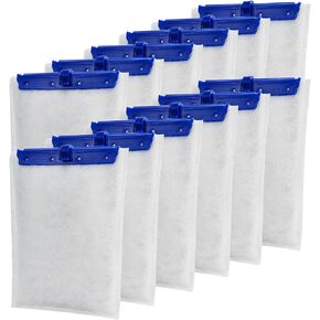 xbbwmrs 8-Pack Large Replacement Filter Cartridges Compatible with Tetra Whisper Bio-Bag Filters Large Aquarium Filter Cartridges for Whisper 20i/40i IQ20/30/45/60 PF20/30/40/60 Power Filters in Saudi Arabia