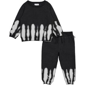 مجموعة رائعة للأولاد الصغار من Bleach Dye Jogger in Kuwait