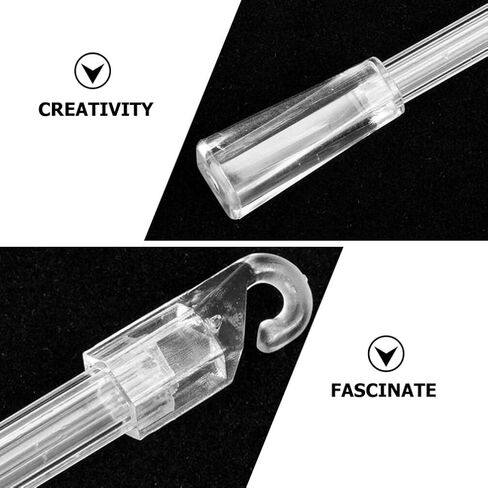 Rod for Window Blind Tilt Blinds Pole - Horizontal Window Blinds Replacement Rod, Horizontal Window Blind Replacement with Hook, Blind Opener Pole (12 Inch) Blind Tilt Rod in Kuwait