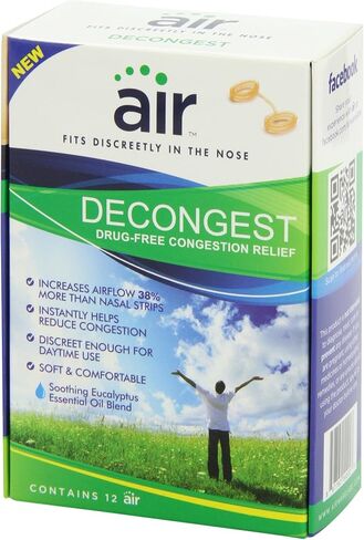 مساعد تنفس الأنف المتقدم لإزالة احتقان الهواء، 12 قطعة in Kuwait