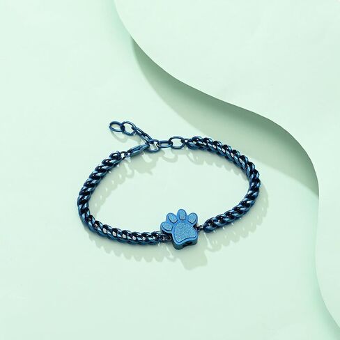 VCCWYQK Pfote drucken Urne Armband für Asche für Hund Katze Einäscherung Schmuck für Asche niedliche Tiere einstellbar Memorial Keepsake Armbänder Schmuck Geschenke für Frauen in Kuwait