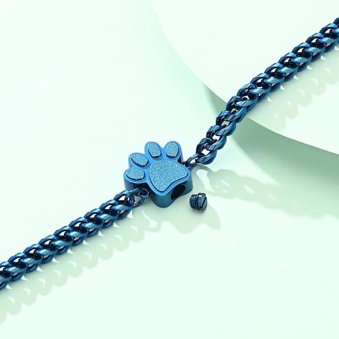 VCCWYQK Pfote drucken Urne Armband für Asche für Hund Katze Einäscherung Schmuck für Asche niedliche Tiere einstellbar Memorial Keepsake Armbänder Schmuck Geschenke für Frauen in Kuwait