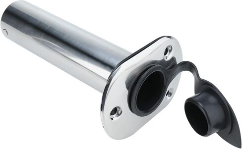 NovelBee 4pcs Boat Fishing Rod Holders,Stainless Steel Fishing Rod Rack Flush Mount withCap,Liner,Gasket (90 Degree Rod Holder) in Saudi Arabia