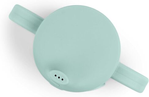 Done by Deer Peekaboo Spout Cup Elphee Blue - 2-in-1 Sippy Cup with Easy-Grip Handles - Shatterproof Food-Grade Silicone - Dishwasher Safe - Microwave and Freezer Safe in Saudi Arabia