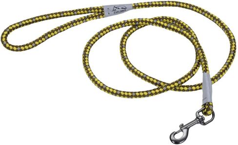 Coastal Pet K9 Explorer Reflective Braided Rope Snap Dog Leash - Heavy-Duty Leash - Comfortable & Secure Grip - Reflective Cord & Rugged Gunmetal Hardware - Orchid, 06' in Kuwait