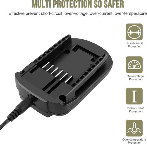 ADVTRONICS WA3742 Charger Compatible with Worx 20V Lithium Battery WA3520 WA3525 WA3578, Charger Replacement for Worx Battery Charger 20V WA3732 WA3875 WA3881 in Kuwait