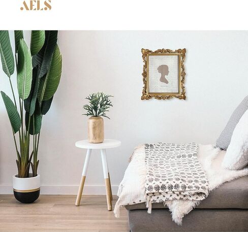 إطار صورة عتيق مقاس 4 × 6 بوصة من AELS، إطارات صور عتيقة أنيقة مع واجهة زجاجية، عرض للصور، تعليق على الحائط على سطح الطاولة، أفكار للهدايا in Kuwait