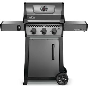 Napoleon Freestyle 365 Propane Gas BBQ Grill - F365DPGT - Barbecue Gas Cart, With 3 Burners, Folding Side Shelves, Instant Failsafe Ignition, Porcelain Coated Cast Iron Cooking Grids in Kuwait