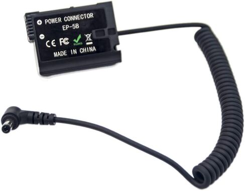 FOTGA Decoded Dummy Battery Replacement EN-EL14 EP-5A DC Coupler for Nikon D3100 D3200 D3300 D3400 D3500 D5100 D5200 D5300 D5400 D5500 D5600 P7100 P7700 P7800 DSLR Cameras in Saudi Arabia