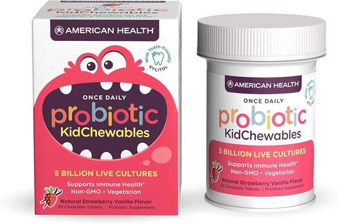 AMERICAN HEALTH Probiotic Kid Chewables, 30 Count in Kuwait