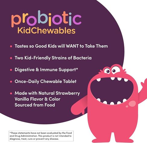 AMERICAN HEALTH Probiotic Kid Chewables, 30 Count in Kuwait