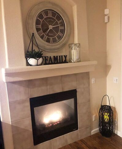Rustic Wood Family Sign for Home Decor, Decorative Wooden Cutout Word Decor Freestanding Family Tabletop Decor, 16.5" X 5" Black Family Block Letters Sign Family Mantel Fireplace Decor in Kuwait